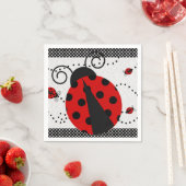 Little Lady Baby shower Napkins Servetten (Insitu)