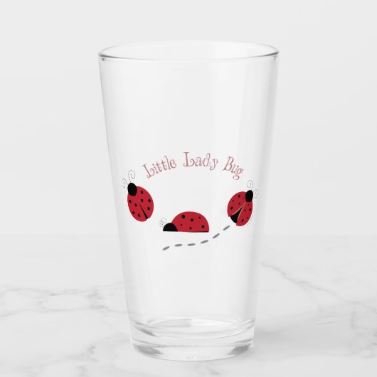 Little Lady Bug Glas (Voorkant)