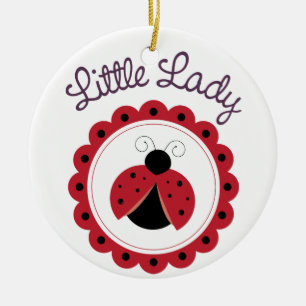 Little Lady Keramisch Ornament