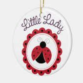 Little Lady Keramisch Ornament (Links)