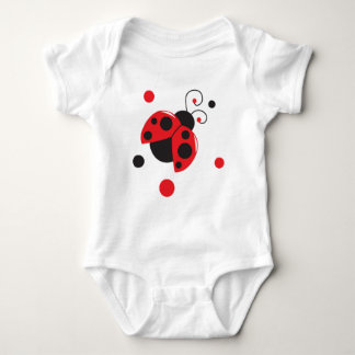 Little Lady Ladybug baby Romper