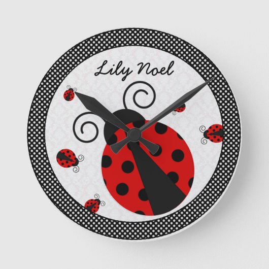 Little Lady Ladybug Med. Klok voor boomkwekerijen (Voorkant)