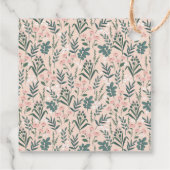 Little Lady Ladybug Rozen Meisje Baby shower Bedankjes Labels (Achterkant)