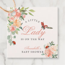 Little Lady Ladybug Rozen Meisje Baby shower