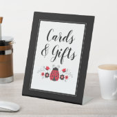 Little Lady lieveheersbeestje meisje Baby shower Reclamebord Met Voetstuk (Insitu)