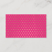 Little Lady Luier Raffle Ticket Faux Glitter/Folie Informatiekaartje (Achterkant)