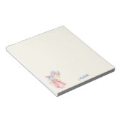 Little Lady Party Notitieblok Jouw naam (Schuin)