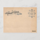 Little Lady  Reproduction Briefkaart (Achterkant)