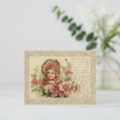 Little Lady  Reproduction Briefkaart (Staand voorkant)