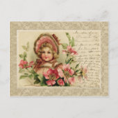Little Lady  Reproduction Briefkaart (Voorkant)