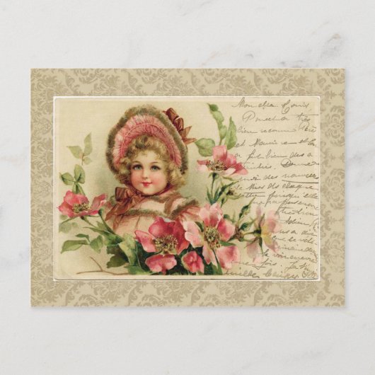 Little Lady  Reproduction Briefkaart (Voorkant)
