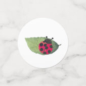 Little Ladybug Baby shower Confetti (Kleine voorkant)