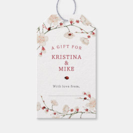 Little Ladybug Baby shower Display Douche Cadeaulabel