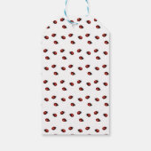 Little Ladybug Baby shower Display Douche Cadeaulabel (Achterkant)