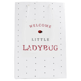 Little Ladybug Baby shower Medium Cadeauzakje