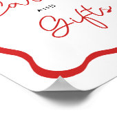 Little Ladybug Birthday Cards and Gifts Sign Poster (Hoek)