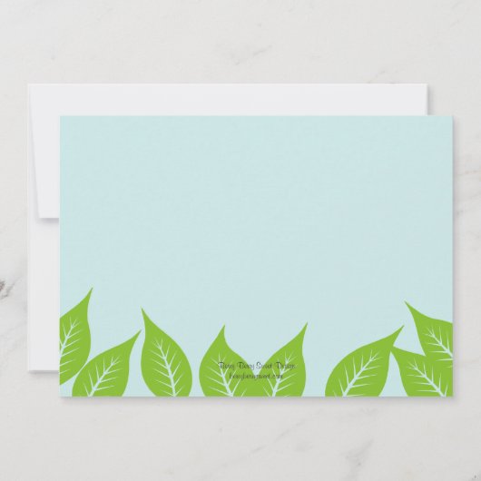 Little Ladybug Birthday Party Photo Invitation Kaart (Achterkant)