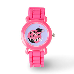"Little Ladybug" Custom Girl's Watch Horloge