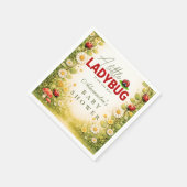 Little Ladybug Garden Baby Shower Servet (Hoek)