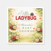 Little Ladybug Garden Celebration Baby Shower Servet (Voorkant)