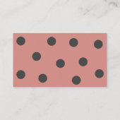 Little Ladybug Girl Baby shower Boeken voor Baby Informatiekaartje (Achterkant)