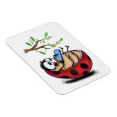 Little Ladybug met Phone Magnet Spring Magneet (Rechterzijde)