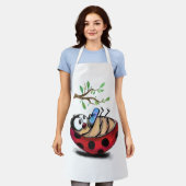 Little Ladybug met Phone Schort Gift Fun (Gedragen)