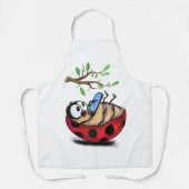 Little Ladybug met Phone Schort Gift Fun (Voorkant)