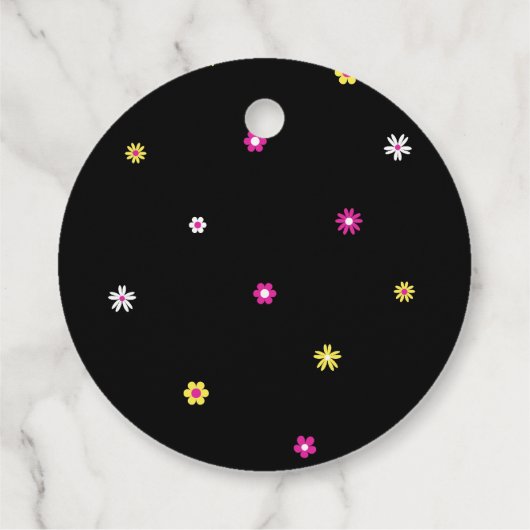 Little Ladybug Theme Party Bedankjes Labels (Achterkant)