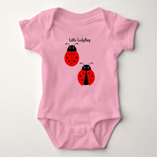 Little Ladybugs Baby Bodysuit (Voorkant)