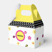 Little Ladybugs Party Favor Box Bedankdoosjes (Voorkant Zijde)