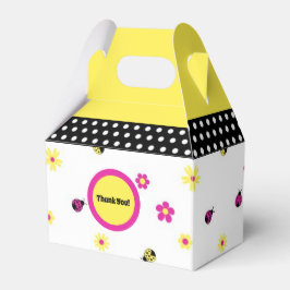 Little Ladybugs Party Favor Box Bedankdoosjes