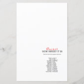 Little Lamb Baby shower Game PRINED (Achterkant)