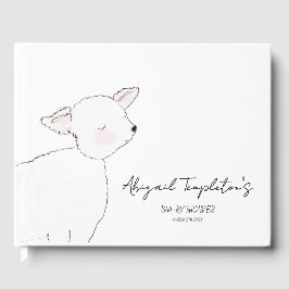 Little Lamb Baby shower Gastenboek