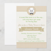 Little Lamb Baby shower Invitation 5x7 Kaart (Voorkant / Achterkant)