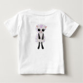 Little Lamb Baby T-shirt (Achterkant)