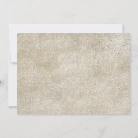 Little Lamb Baptism Bloemen Foto Uitnodiging (Achterkant)