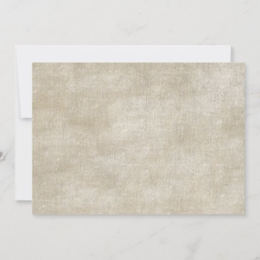 Little Lamb Baptisme Foto uitnodiging (Achterkant)