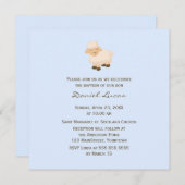 Little Lamb Baptisme Kaart (Voorkant / Achterkant)