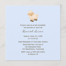 Little Lamb Baptisme