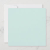 Little Lamb Baptisme Kaart (Achterkant)