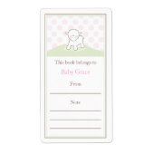 Little Lamb Bookplate Etiket (Voorkant)