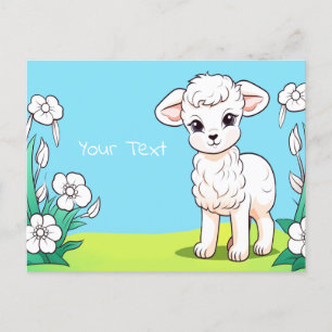 Little Lamb Briefkaart