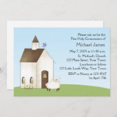 Little Lamb, Church, Communityion Kaart (Voorkant / Achterkant)