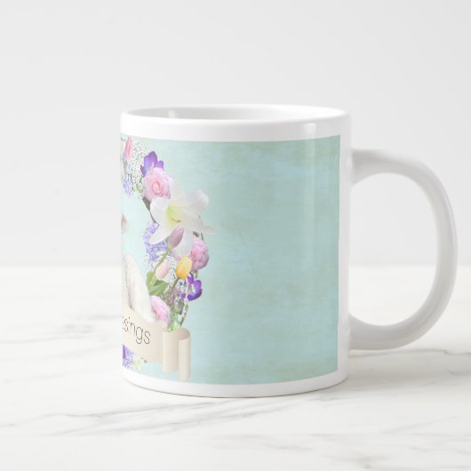 Little Lamb Easter Jumbo Mok (Rechts)