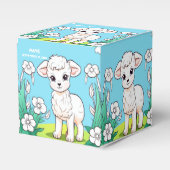 Little Lamb Favoriete Box Bedankdoosjes (Voorkant Zijde)