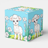 Little Lamb Favoriete Box Bedankdoosjes (Achterkant)