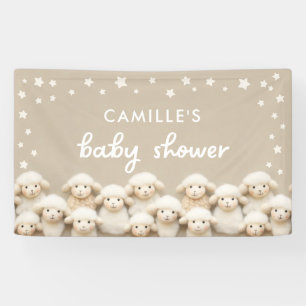 Little Lamb Gender Neutral Baby shower Spandoek