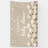 Little Lamb Gender Neutral Baby shower Spandoek (Verticaal)