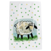 Little Lamb Gift Bag Medium Cadeauzakje (Achterkant)